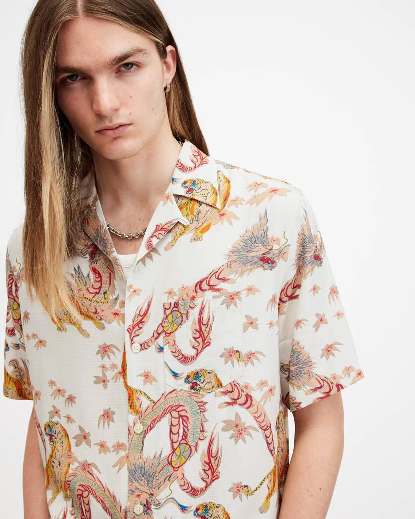 Dragon Relaxed Fit Printed Shirt Product Image