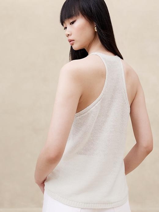 Teia Linen Sweater Tank Product Image