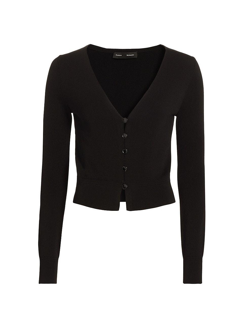 Womens Addie Crop Cardigan Product Image