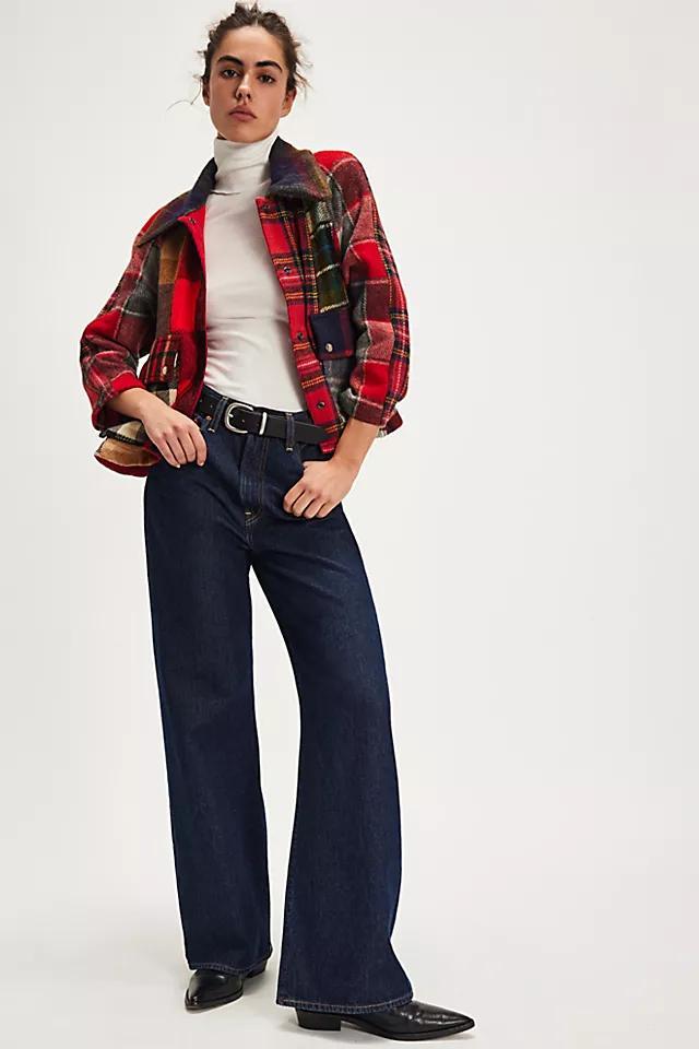 Carleen Mixed Plaid Laurel Swing Jacket Product Image