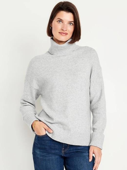 SoSoft Turtleneck Tunic Sweater Product Image