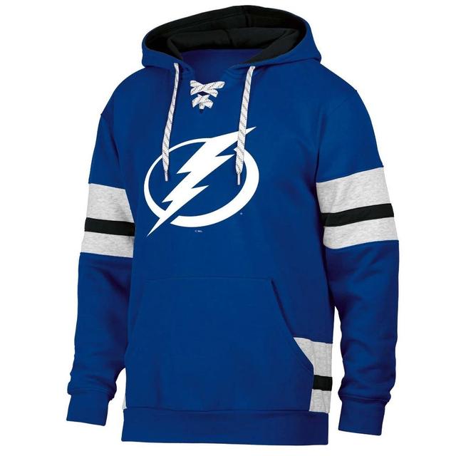 NHL Tampa Bay Lightning Mens Long Sleeve Hooded Sweatshirt with Lace Product Image