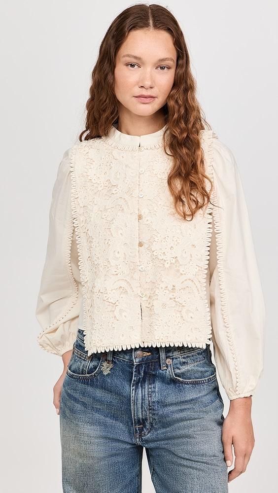 Sea Sabine Embroidery Top | Shopbop Product Image