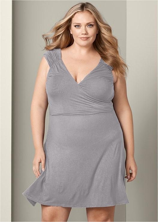 Draped Front Dress Product Image