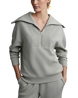 Womens Yates Ribbed Half-Zip Sweatshirt Product Image