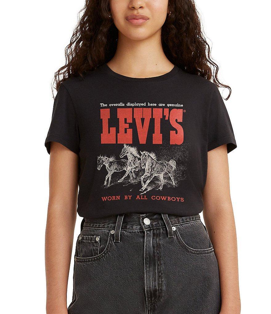 Levi's® The Perfect Horse Trio Logo Graphic T-Shirt Product Image