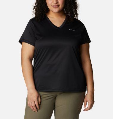 Columbia Women's Columbia Hike Short Sleeve V Neck Shirt - Plus Size- Product Image