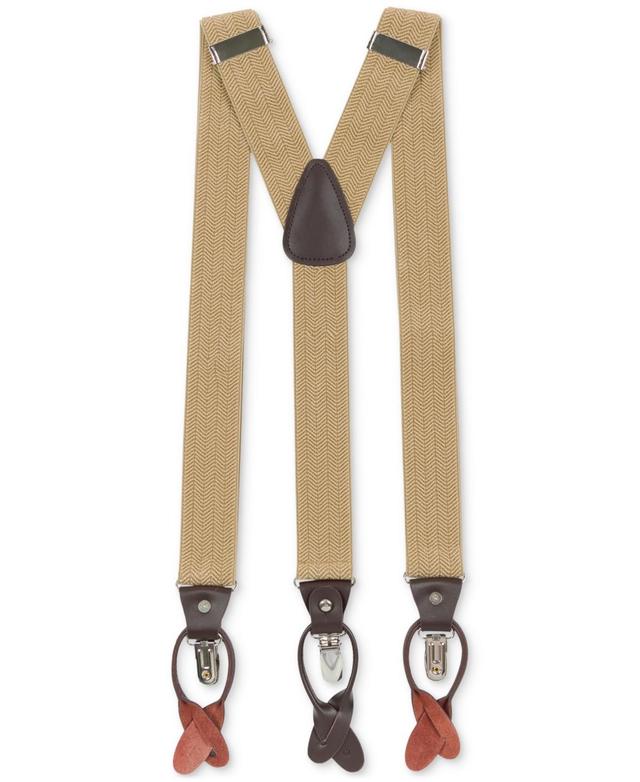 ConStruct Mens Herringbone Suspenders Product Image