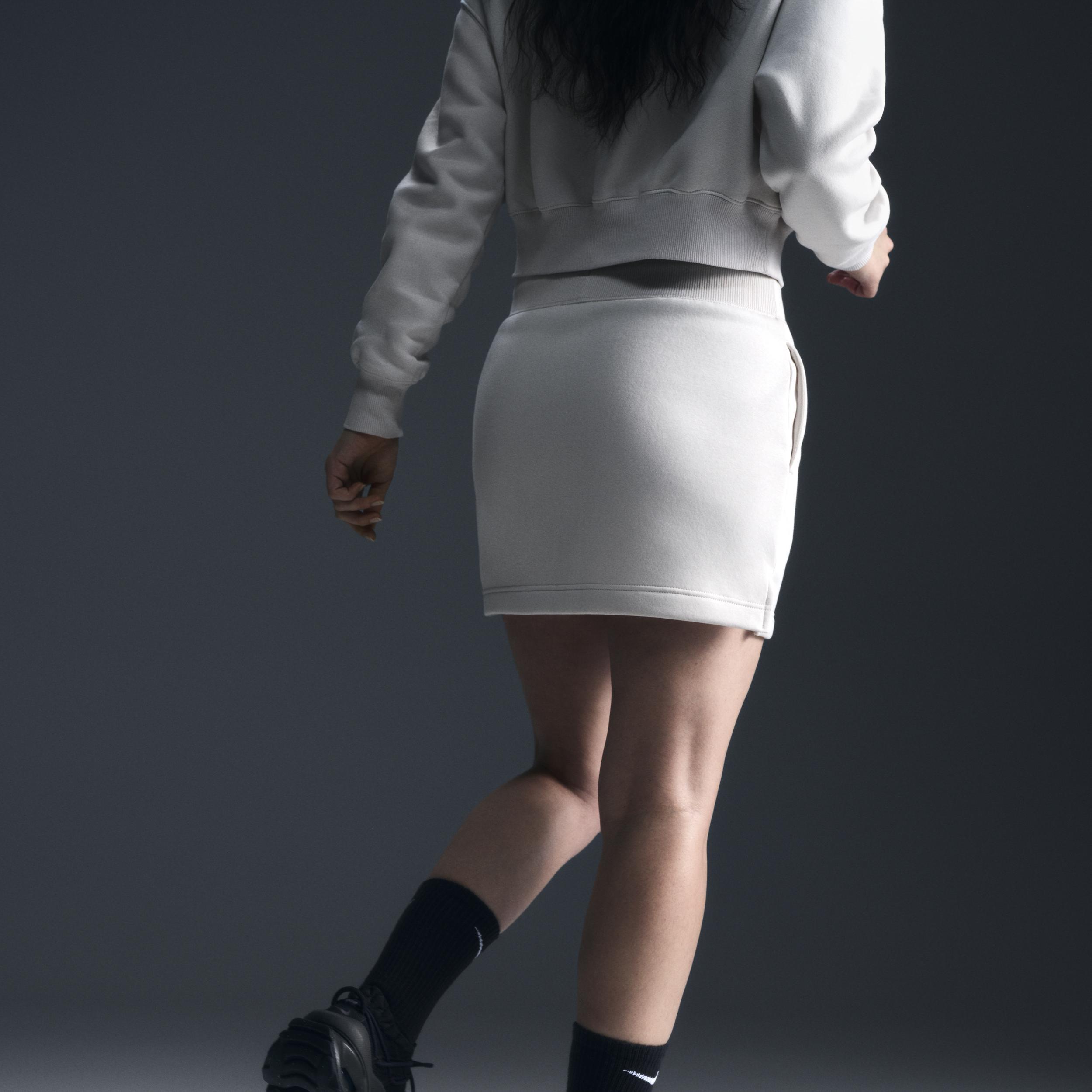 Women's Nike Sportswear Phoenix Fleece Slim Mini Skirt Product Image