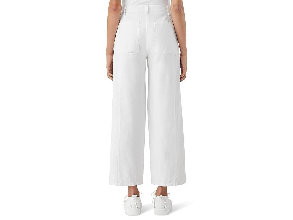 Eileen Fisher Petite Wide Ankle Pants Women's Casual Pants Product Image