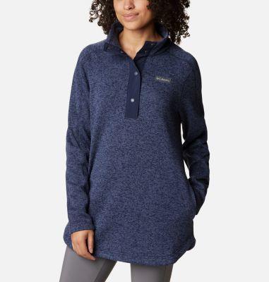 Columbia Sweater Weather Tunic (Dark Nocturnal Heather) Women's Clothing Product Image