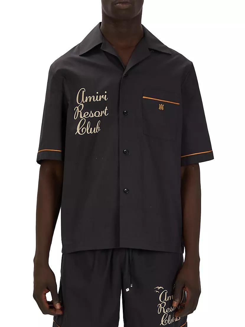 Resort Club Embroidered Short-Sleeve Shirt Product Image