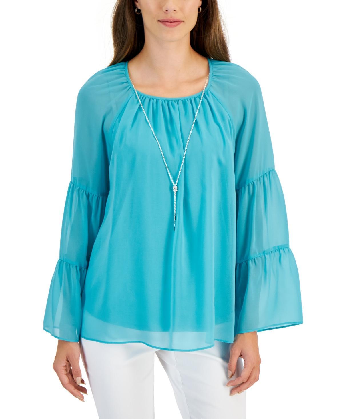 Jm Collection Womens Solid Tiered Necklace Top, Created for Macys Product Image