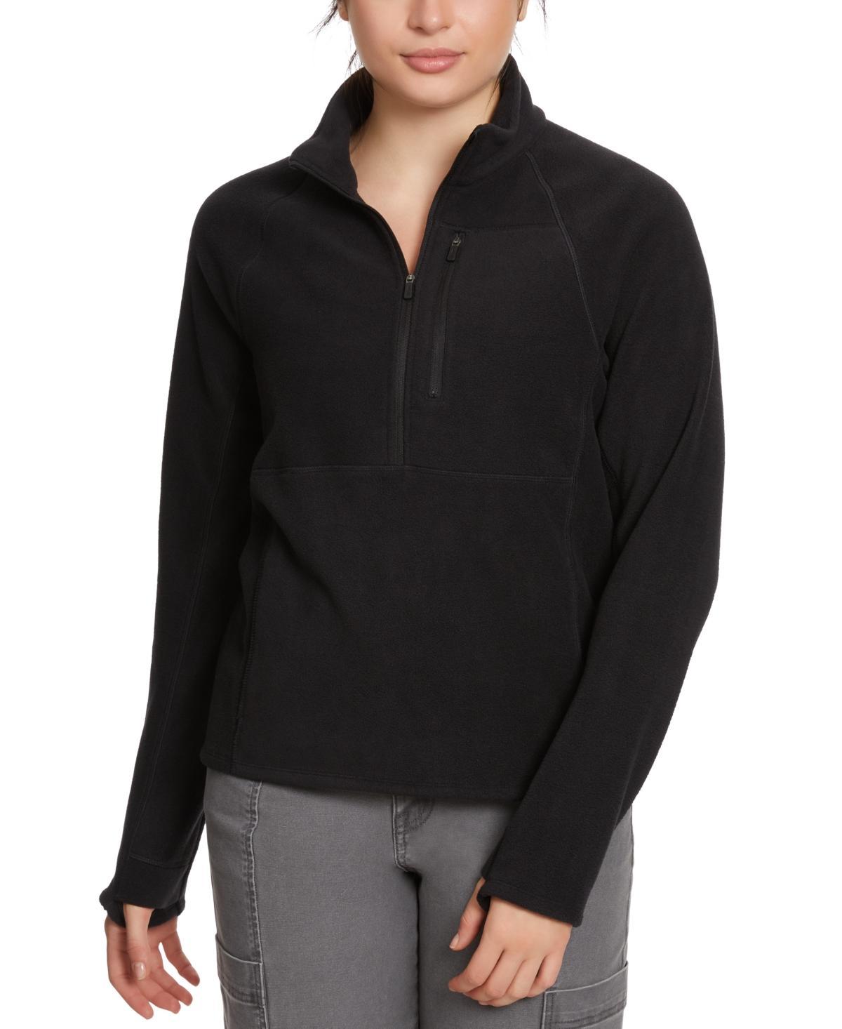 Bass Outdoor Womens Half-Zip Long-Sleeve Fleece Product Image