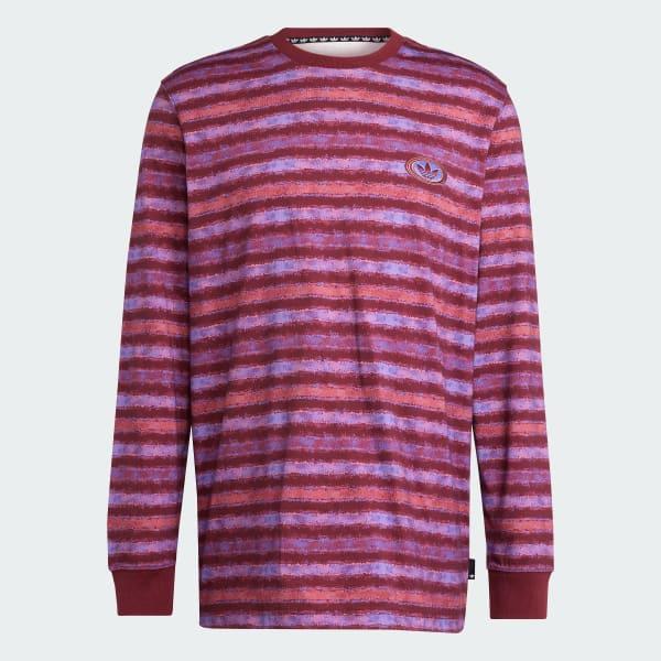 adidas Originals 90s Long Sleeve Stripe Tee Product Image