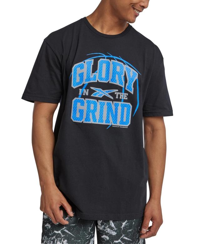 Reebok Mens Glory Grind Graphic T-Shirt - Black Product Image