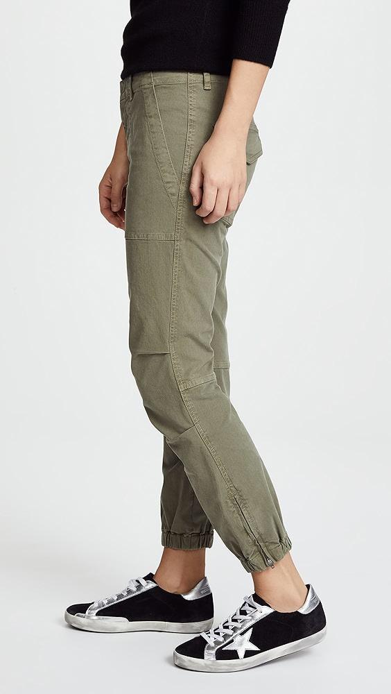 Nili Lotan Cropped Military Twill Pants | Shopbop Product Image