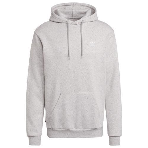 adidas Originals Mens adidas Originals Adicolor Essential Trefoil Fleece Hoodie - Mens Grey/Multi Product Image