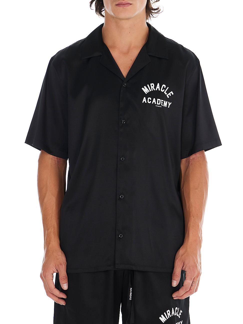 Mens Miracle Academy Silk Camp Shirt Product Image