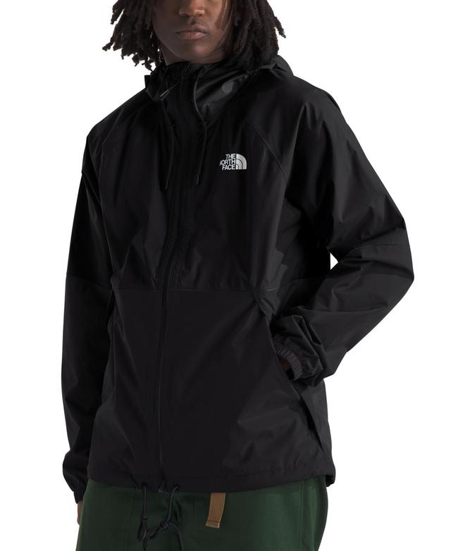 The North Face Mens Antora Hooded Rain Jacket - Crimson Orange Product Image