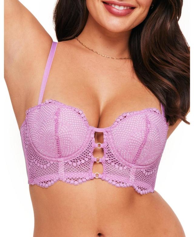 Adore Me Womens Margaritte Push Up Balconette Bra Product Image