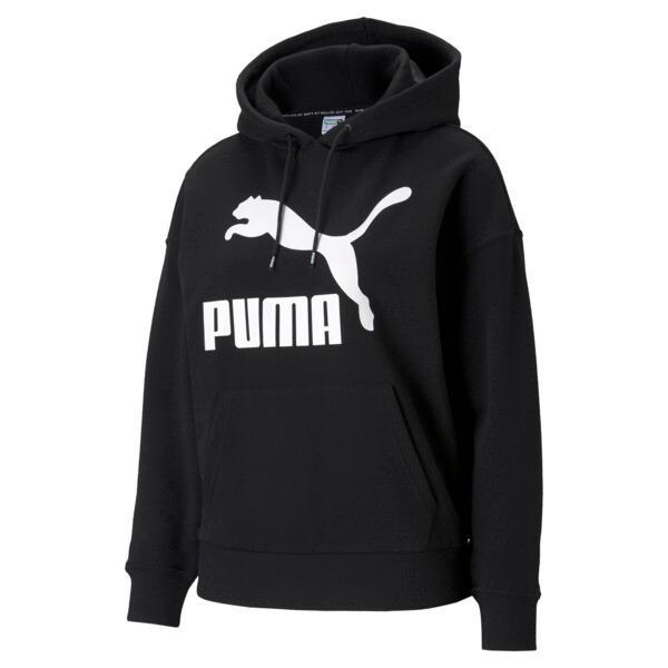 PUMA Classics Logo Women's Hoodie Product Image