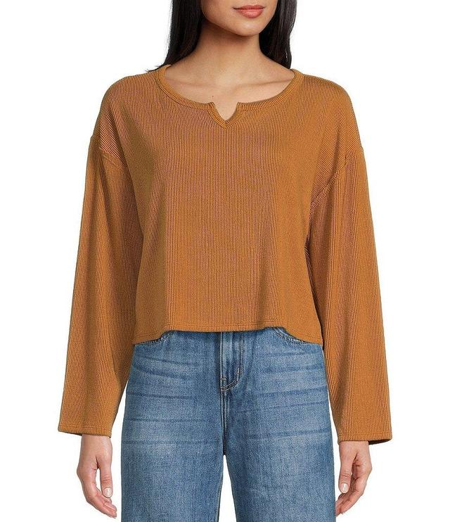 Billabong Mai Tai Long Sleeve Rib Knit Top Product Image