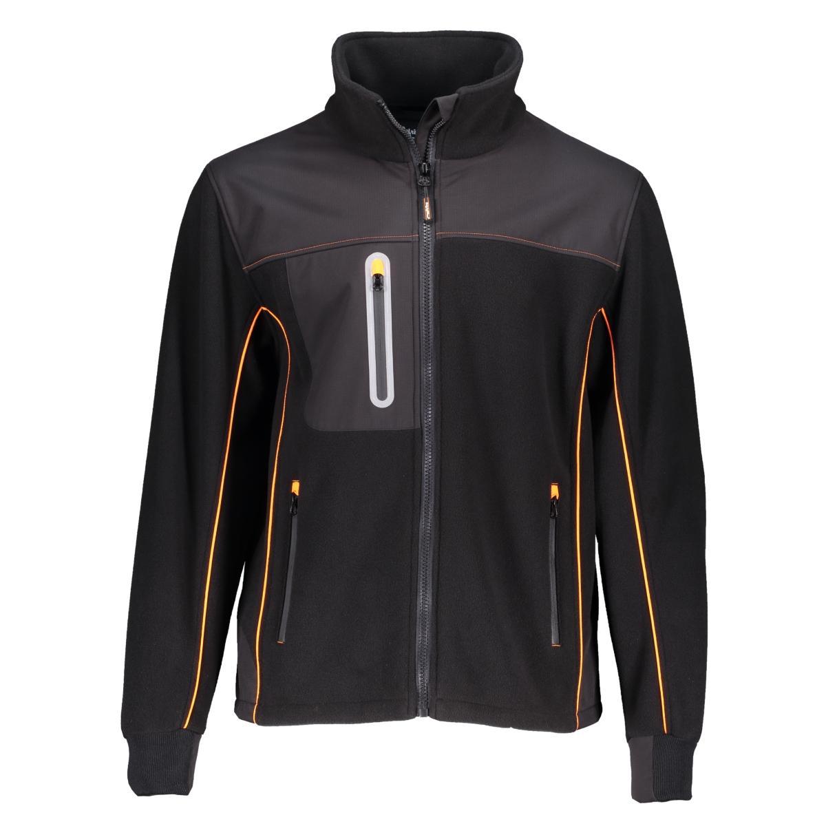 RefrigiWear Mens Insulated PolarForce Hybrid Fleece Jacket Product Image