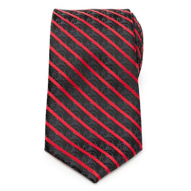 Mens Star Wars Pattern Tie, Black Product Image