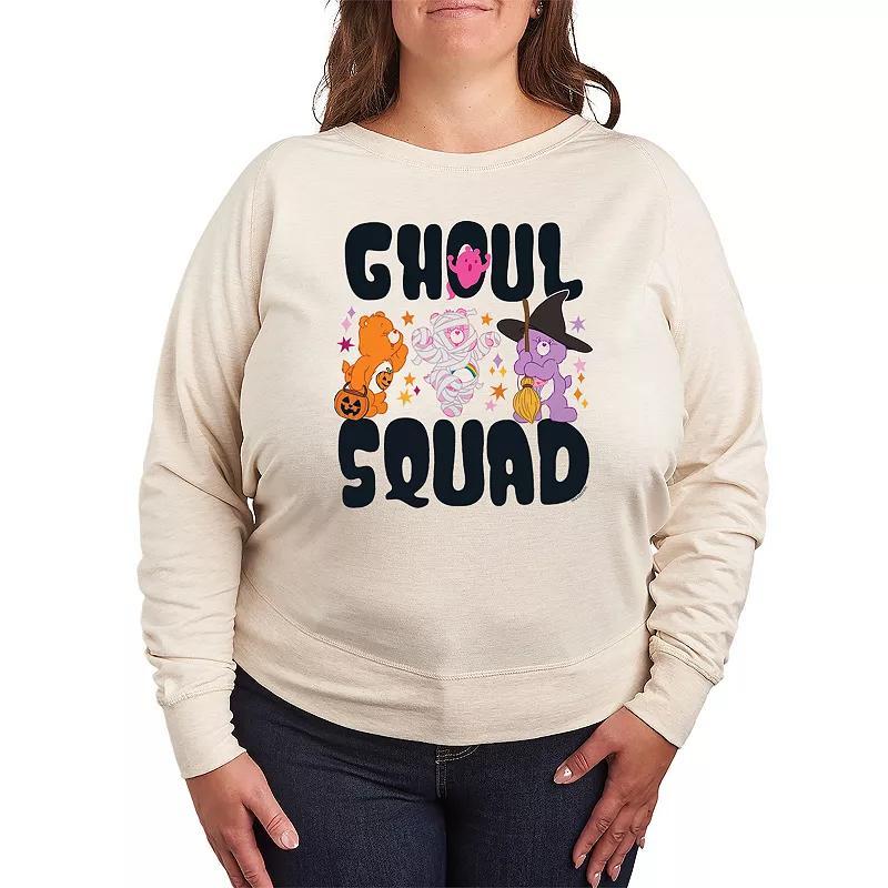 Plus Size Care Bears Halloween Ghoul Squad Lightweight French Terry Sweatshirt, Womens Product Image