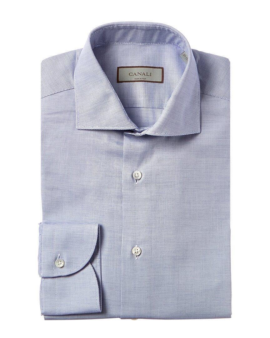 CANALI Dress Shirt In Blue Product Image