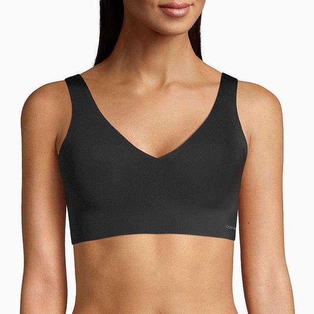 Calvin Klein Womens Invisibles Comfort Plunge Push-Up Bralette QF5785 Product Image