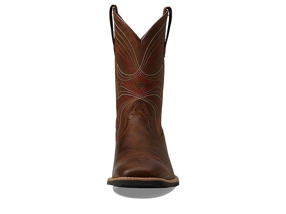 Ariat Sport Wide Square Toe (Distressed ) Cowboy Boots Product Image