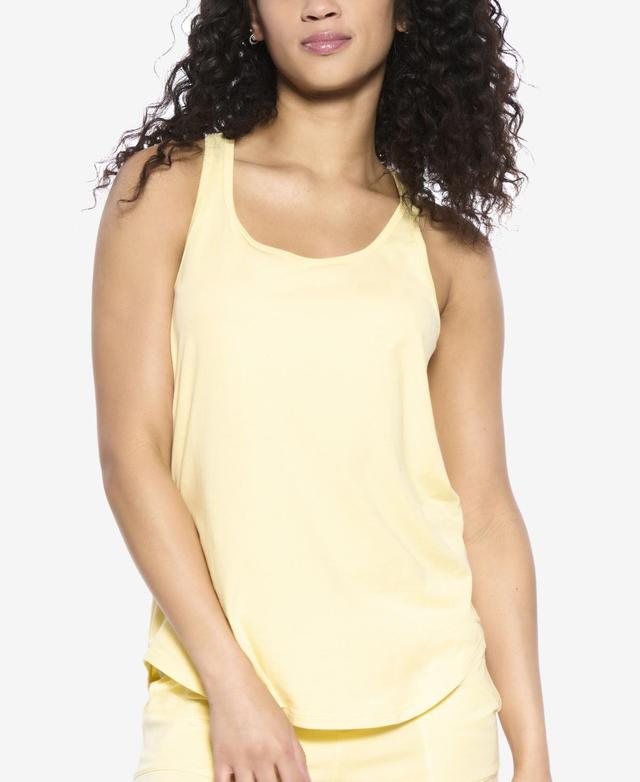 Womens Naturally Soft Cotton Racerback Tank Product Image