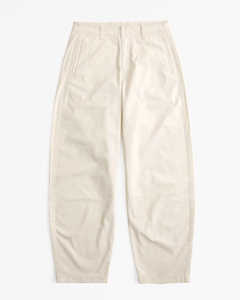 Curve Love Mid Rise Barrel Pant Product Image