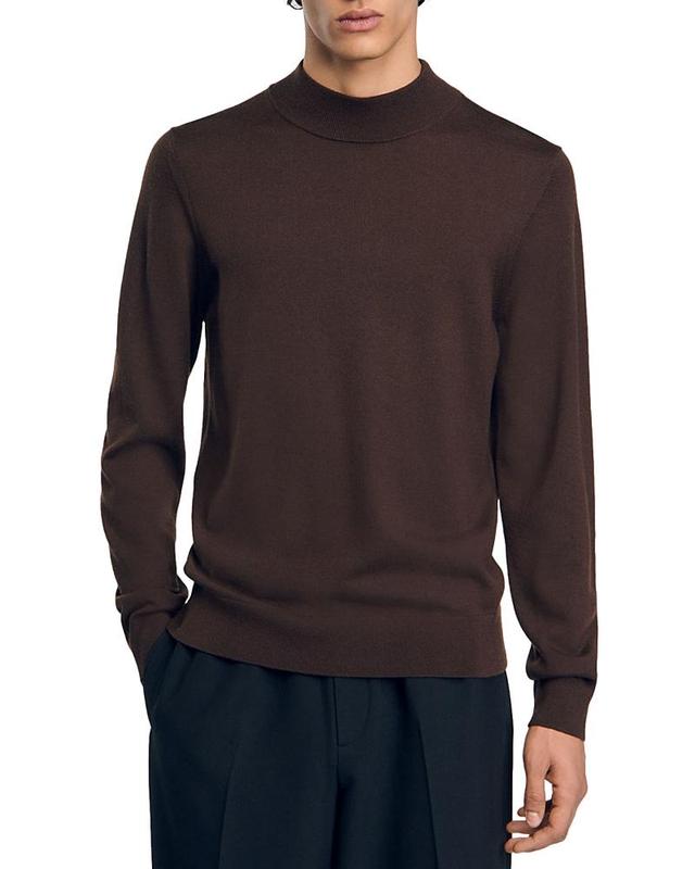 Mens Funnel Neck Sweater Product Image