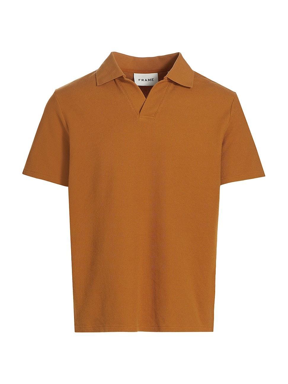 Mens Johnny Collar Polo Shirt Product Image