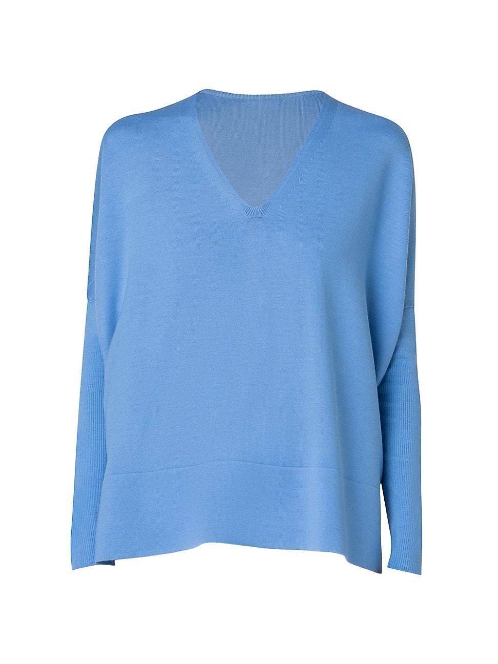 Womens Oversized Wool Pullover Sweater Product Image