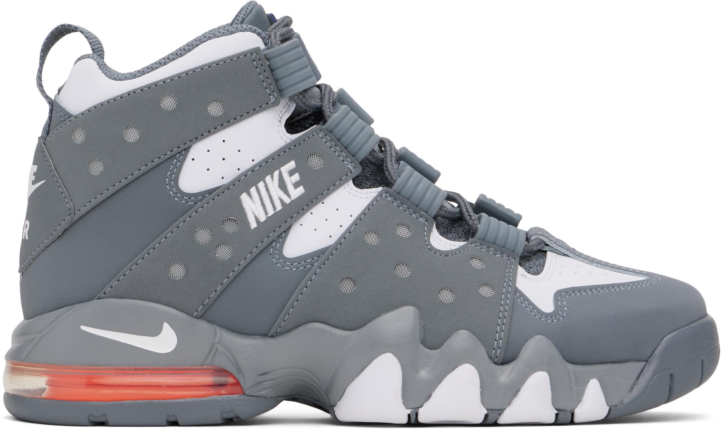 NIKE Gray Air Max 2 Cb '94 Sneakers In Cool Grey/white/midnight Navy Product Image