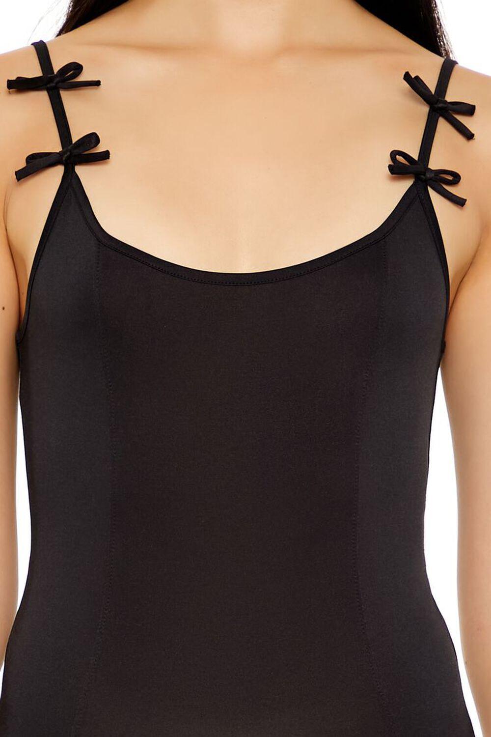 Bow Scoop Cami Bodysuit | Forever 21 Product Image