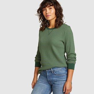 Women's Everyday Thermal Crew - Stripe Product Image