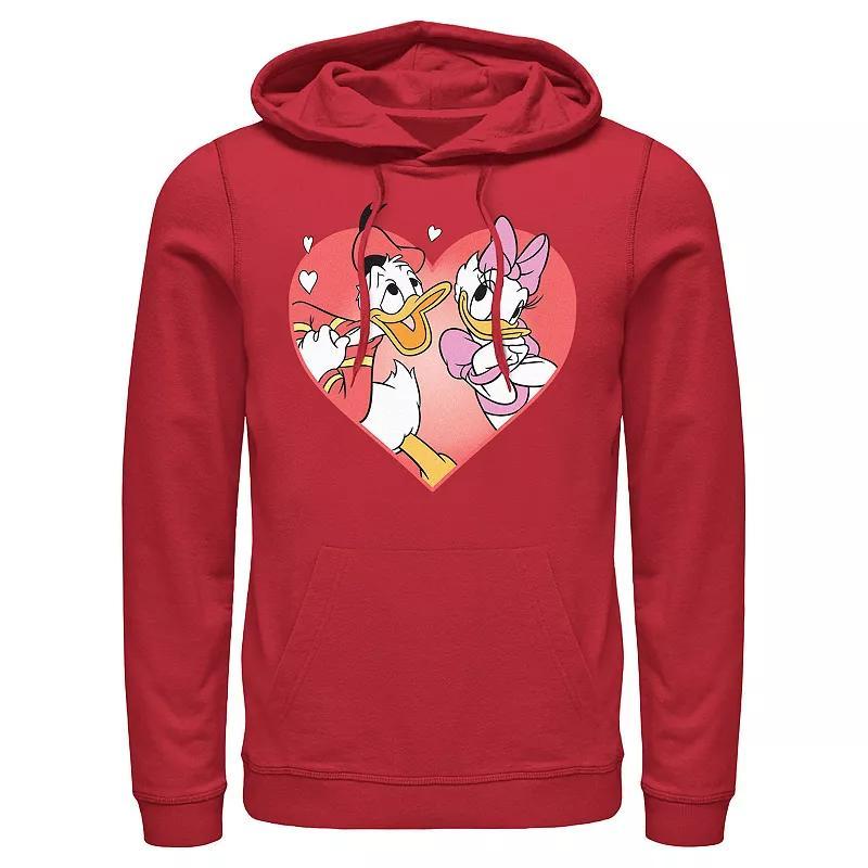 Disneys Donald Duck And Daisy Love Mens Graphic Hoodie Product Image