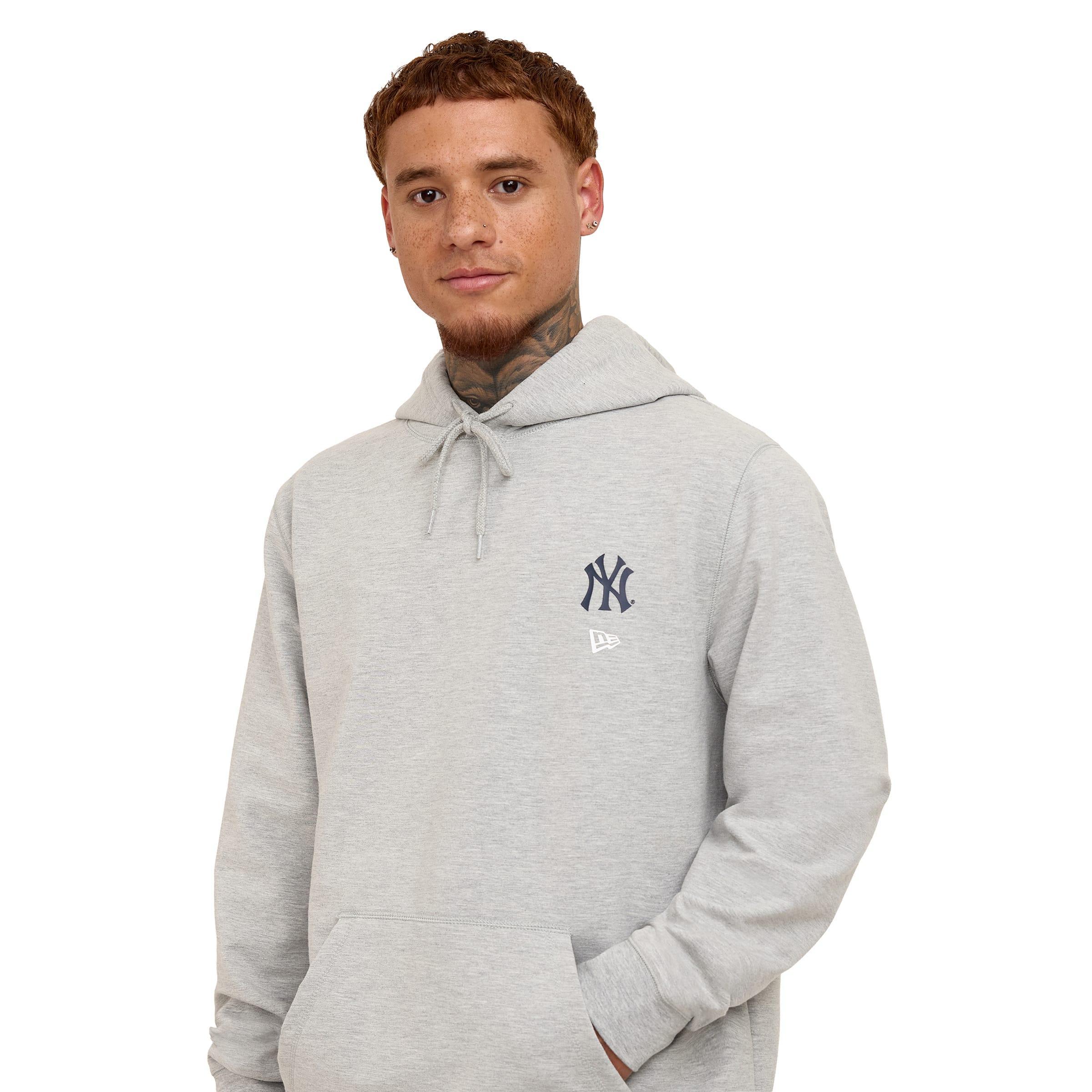 Atlanta Braves Logo Essentials Gray Hoodie Male Product Image