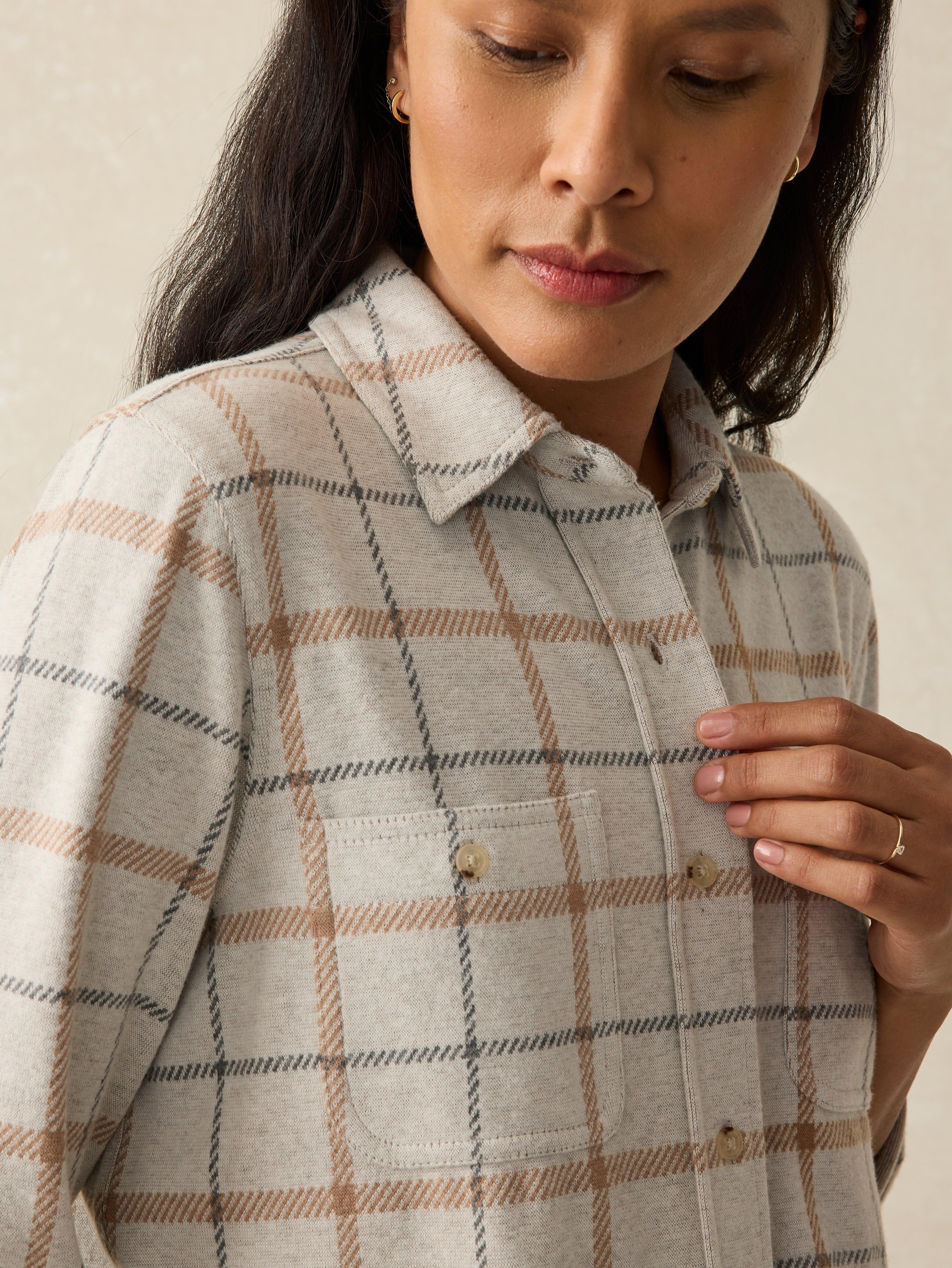 Legend™ Sweater Shirt - Open Tundra Windowpane Female Product Image