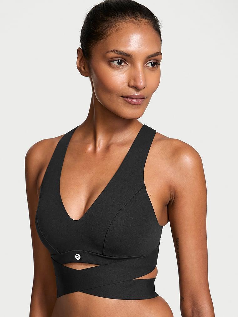 VS Elevate Plunge Wrap Sports Bra Product Image