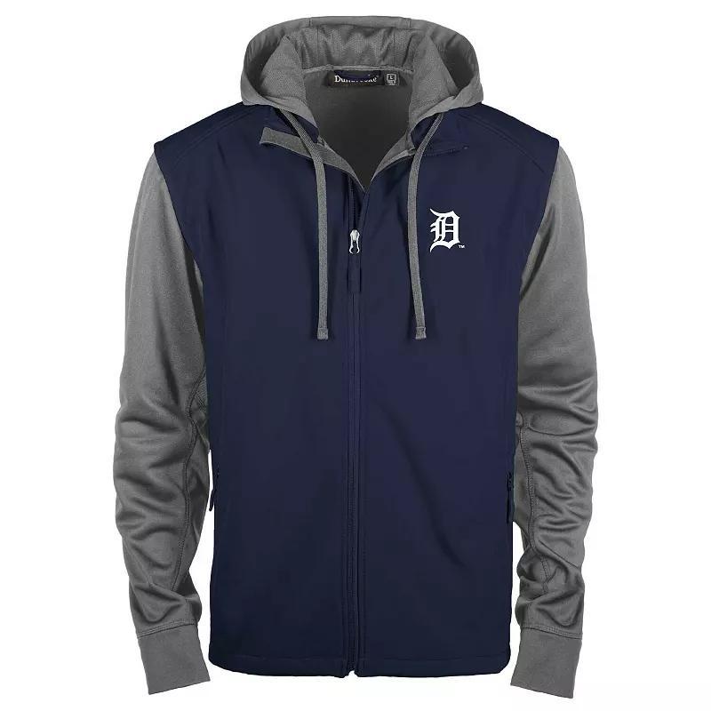 Mens Dunbrooke /Gray Detroit Tigers Alpha Full-Zip Jacket Blue Product Image