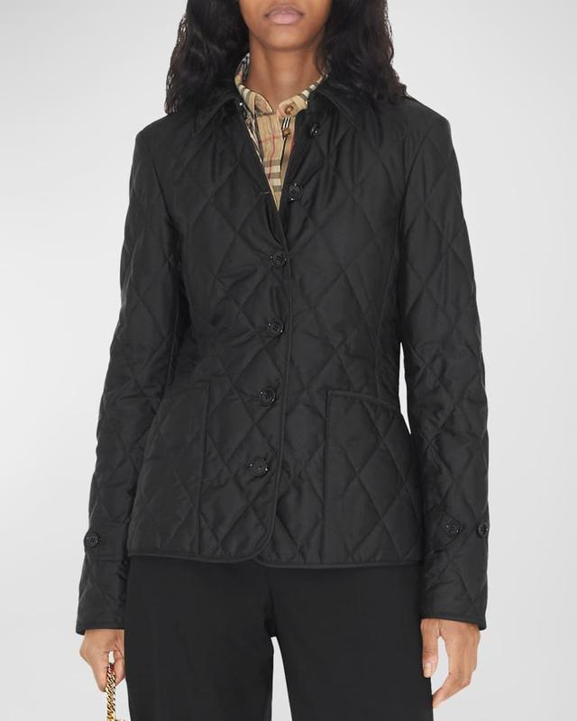 burberry Fernleigh Thermoregulated Diamond Quilted Jacket Product Image