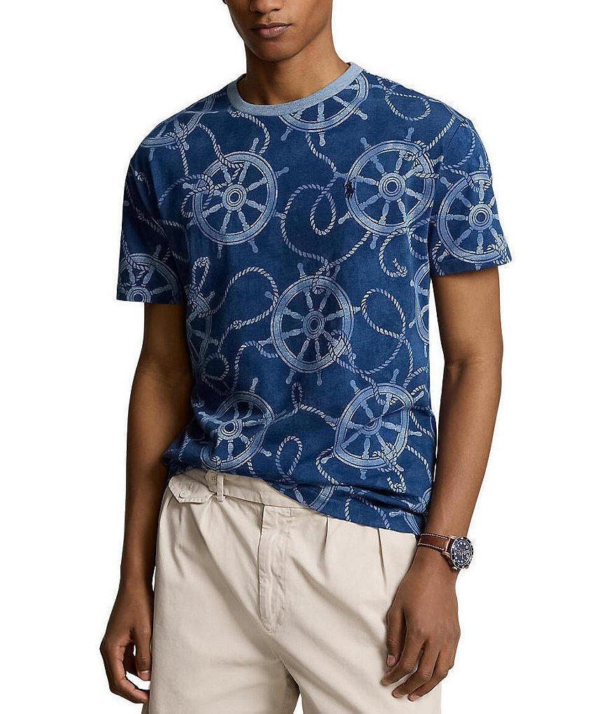 Polo Ralph Lauren Classic-Fit Nautical Jersey Short-Sleeve T-Shirt Product Image