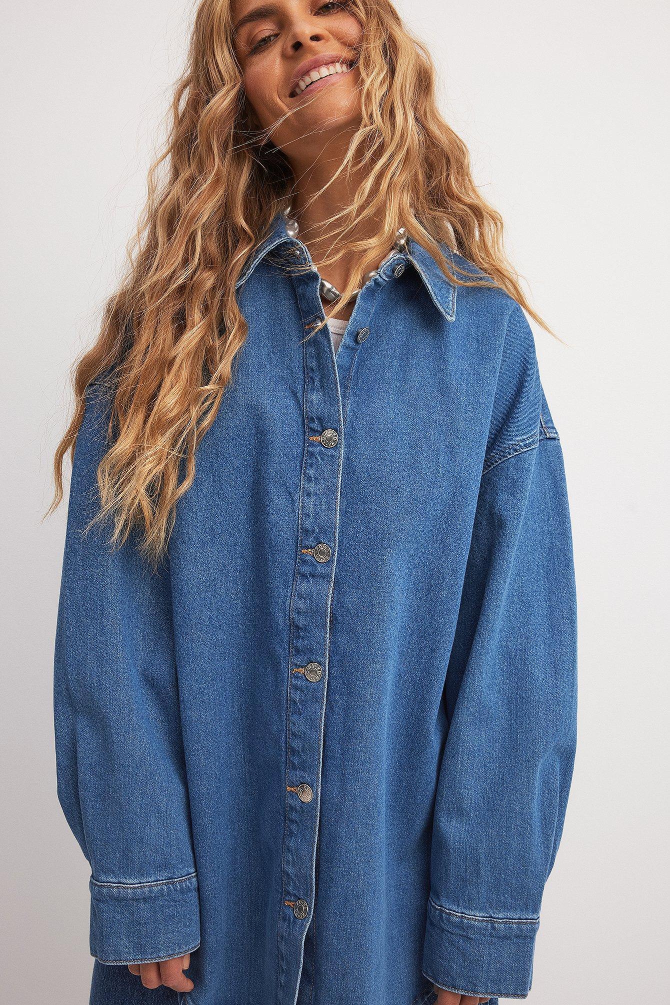 Oversized Denim Shirt product image