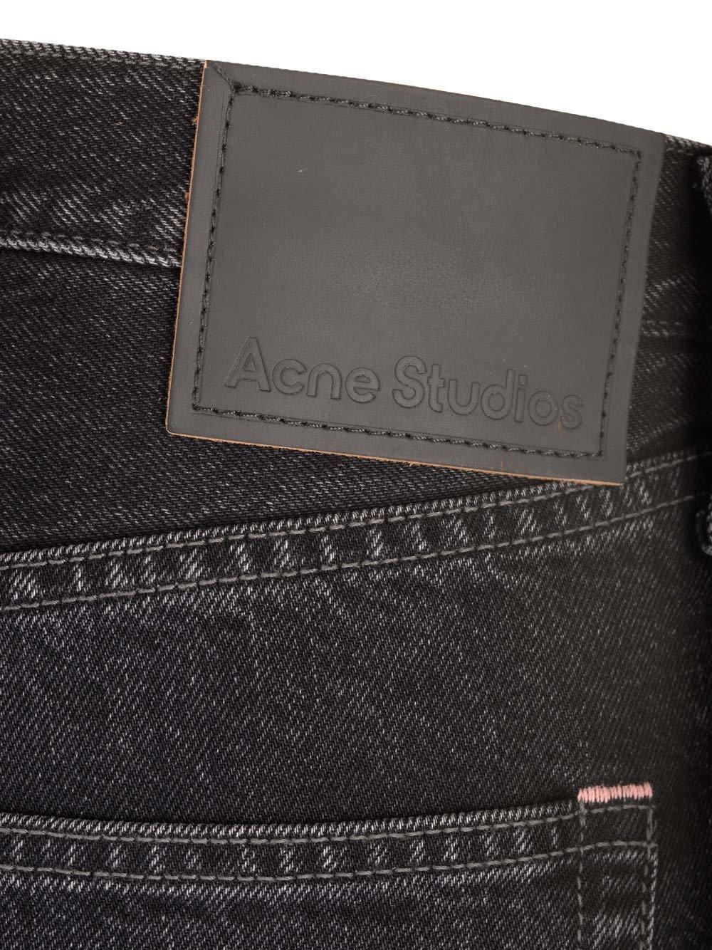 Straight Leg Jeans In Black Product Image